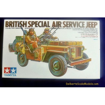 BRITISH SPECIAL AIR SERVICE JEEP